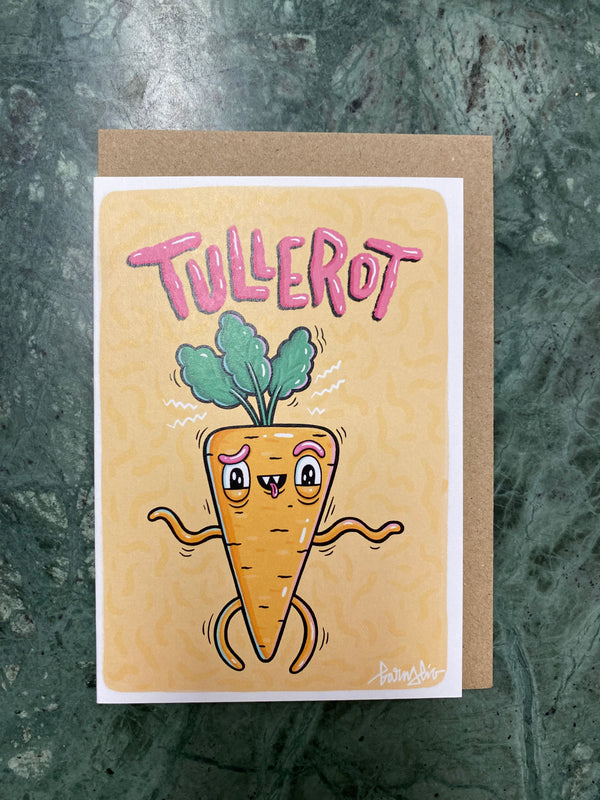 Tullerot kort - Barnslig Art