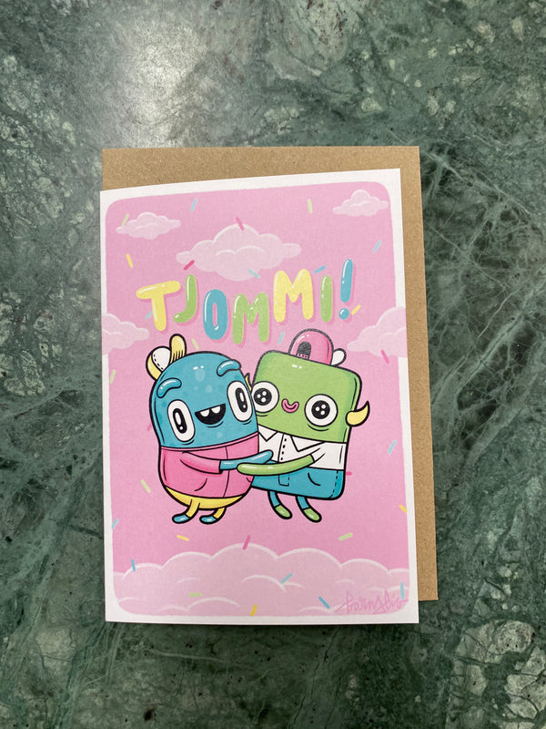 Tjommi kort - Barnslig Art