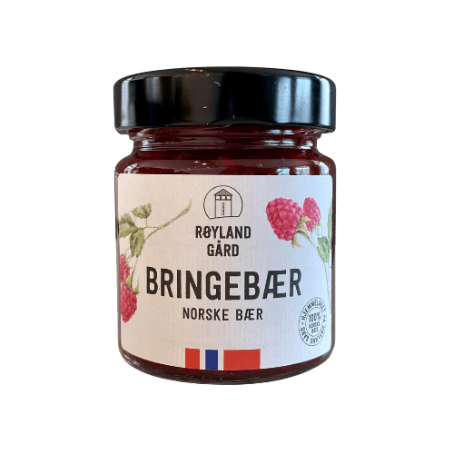 Bringebærsyltetøy - Røyland Gård