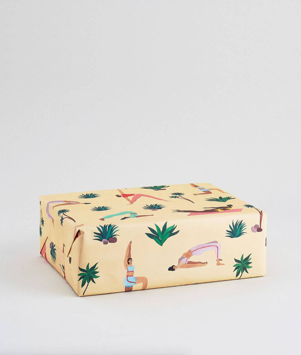 Gavepapir ‘Yoga’ - Wrap