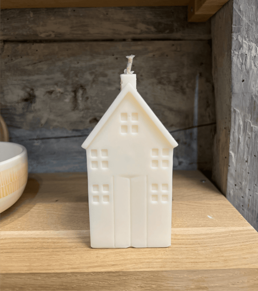 House tall White - Candle - Mila Noire - glott.no