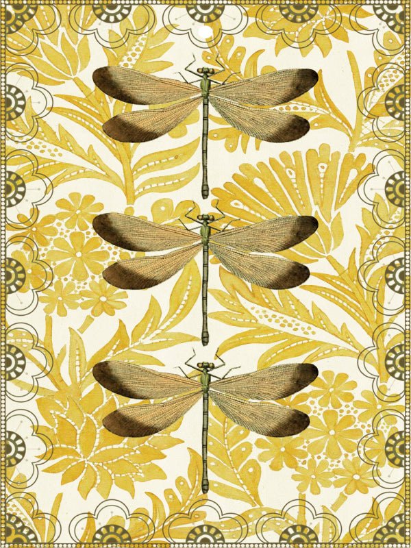 Keramisk plate med korkrygg Øyenstikker - Vanilla Fly - glott.no
