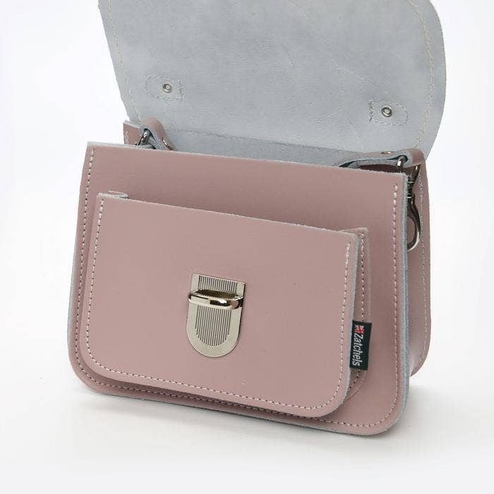 Luna Handmade Leather Bag - Rose Quartz - Zatchels - glott.no