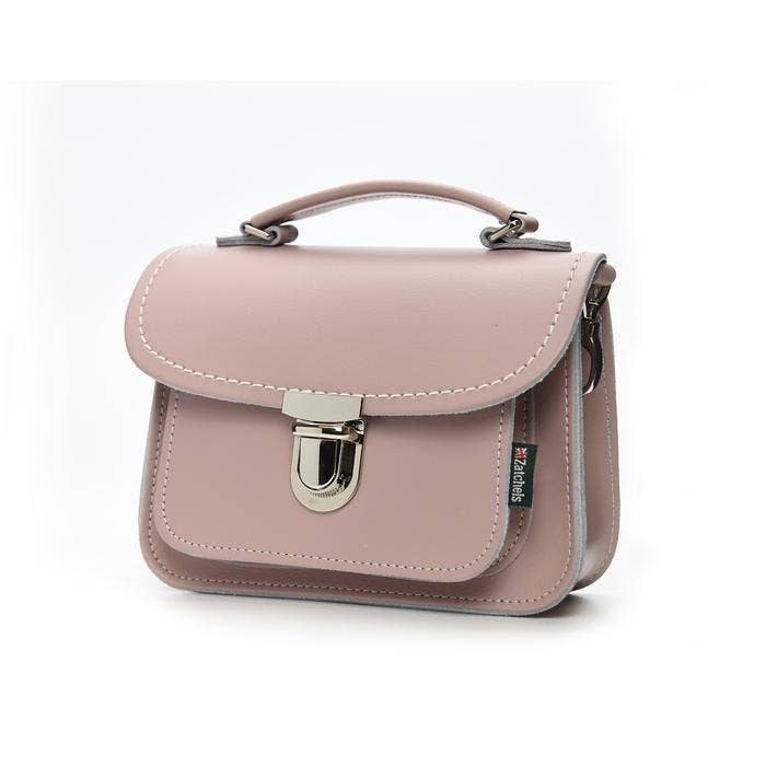 Luna Handmade Leather Bag - Rose Quartz - Zatchels - glott.no