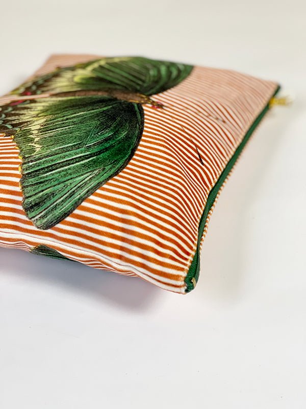 Toalettveske fløyel orange - Vanilla Fly - glott.no