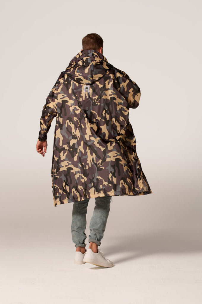Camo Poncho, Regnponcho - Rainkiss - glott.no
