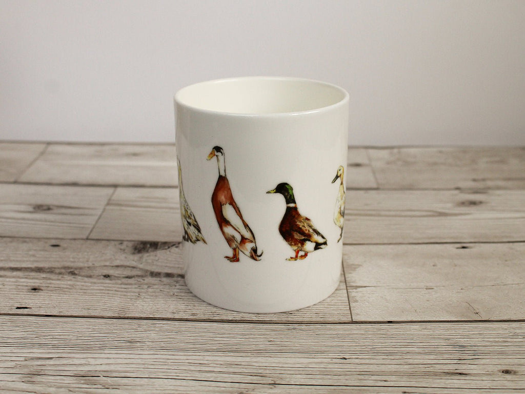 Ducks Bone China Mug - Gemma Keith - glott.no
