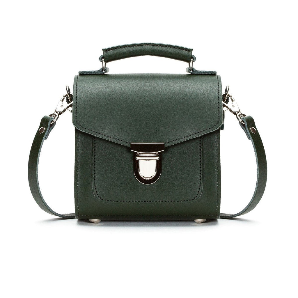 SUGARCUBE HANDBAG IVY GREEN SMALL - Zatchels - glott.no