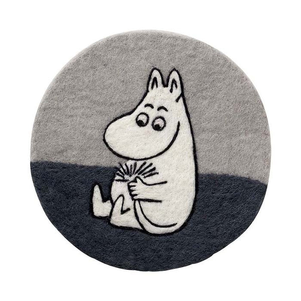 Moomin sitteunderlag grå - Klippan