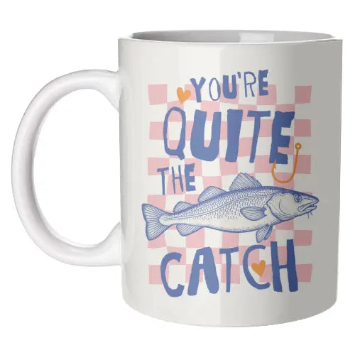 Quite the Catch Kopp, Keramikkkopp - Art Wow