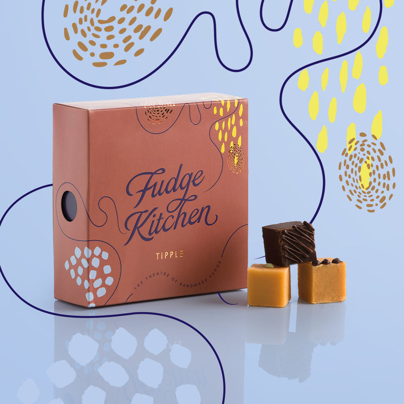 Tipple Fudge Selection 9 Piece Fudge Kitchen glottbryggen.no