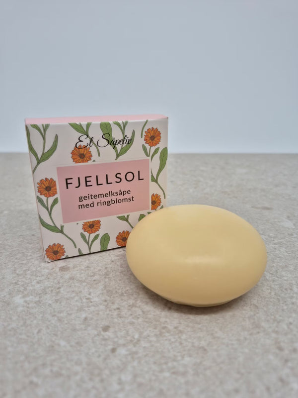 Fjellsol, Geitemelk- og ringblomstsåpe