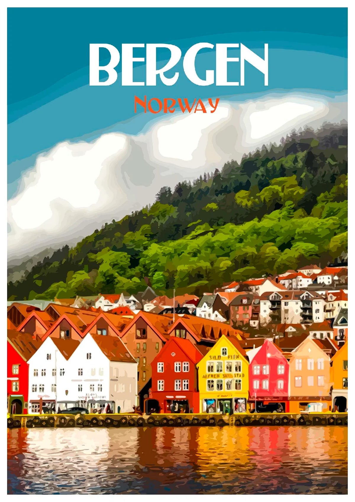 Postkort - Lines of Norway – glott.no