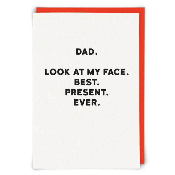 Kort Best Present Dad - Redback Cards