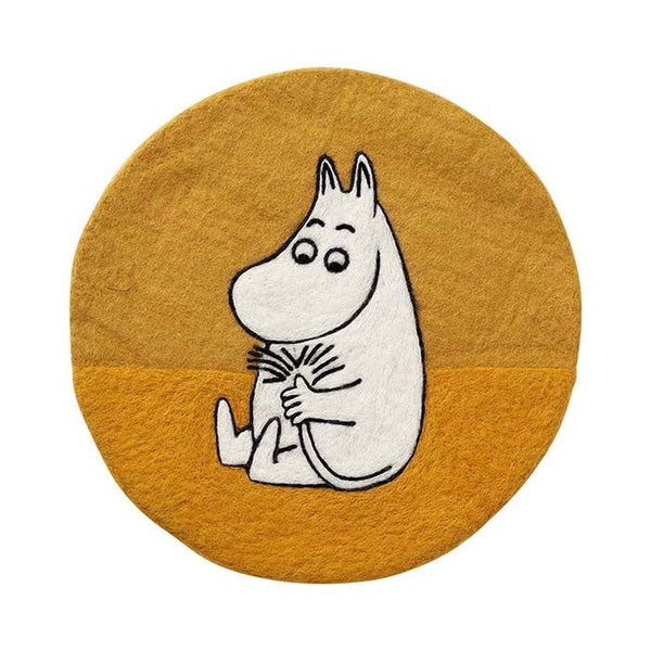 Moomin sitteunderlag gul - Klippan