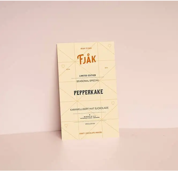 Karamellisert pepperkake - Sjokolade - Fjåk