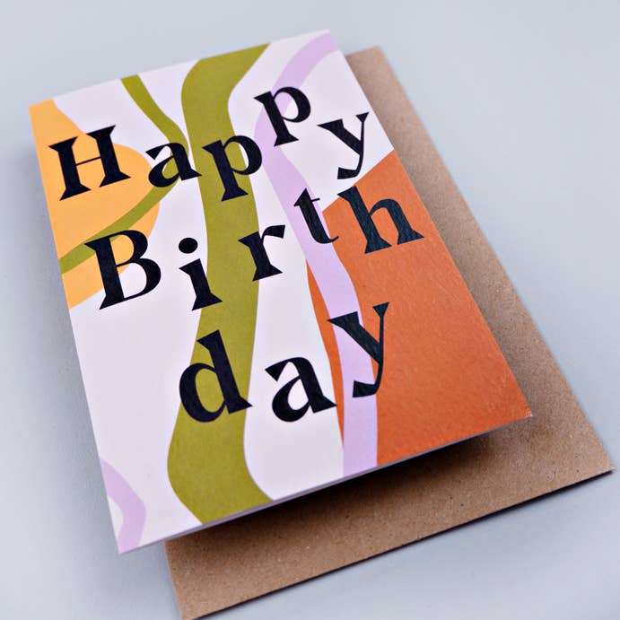 Andalucia Birthday Kort - The Completist - glott.no