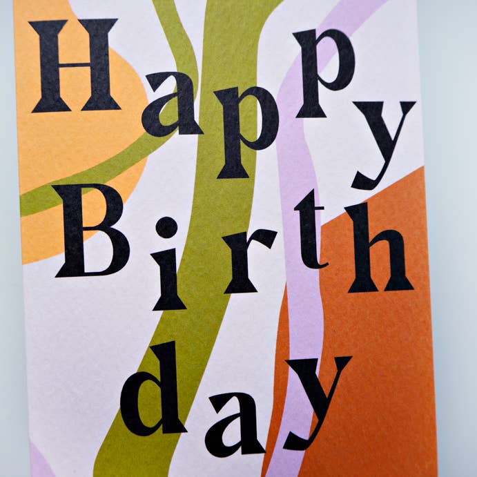 Andalucia Birthday Kort - The Completist - glott.no