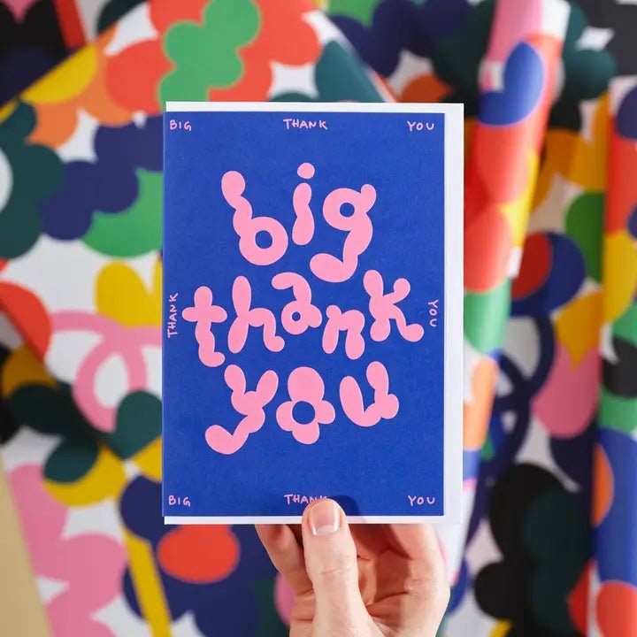 'Big Thank You' kort - Wrap - glott.no