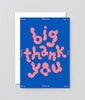 'Big Thank You' kort - Wrap - glott.no