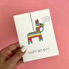 Birthday - Pinata Card - Unblushing - glott.no