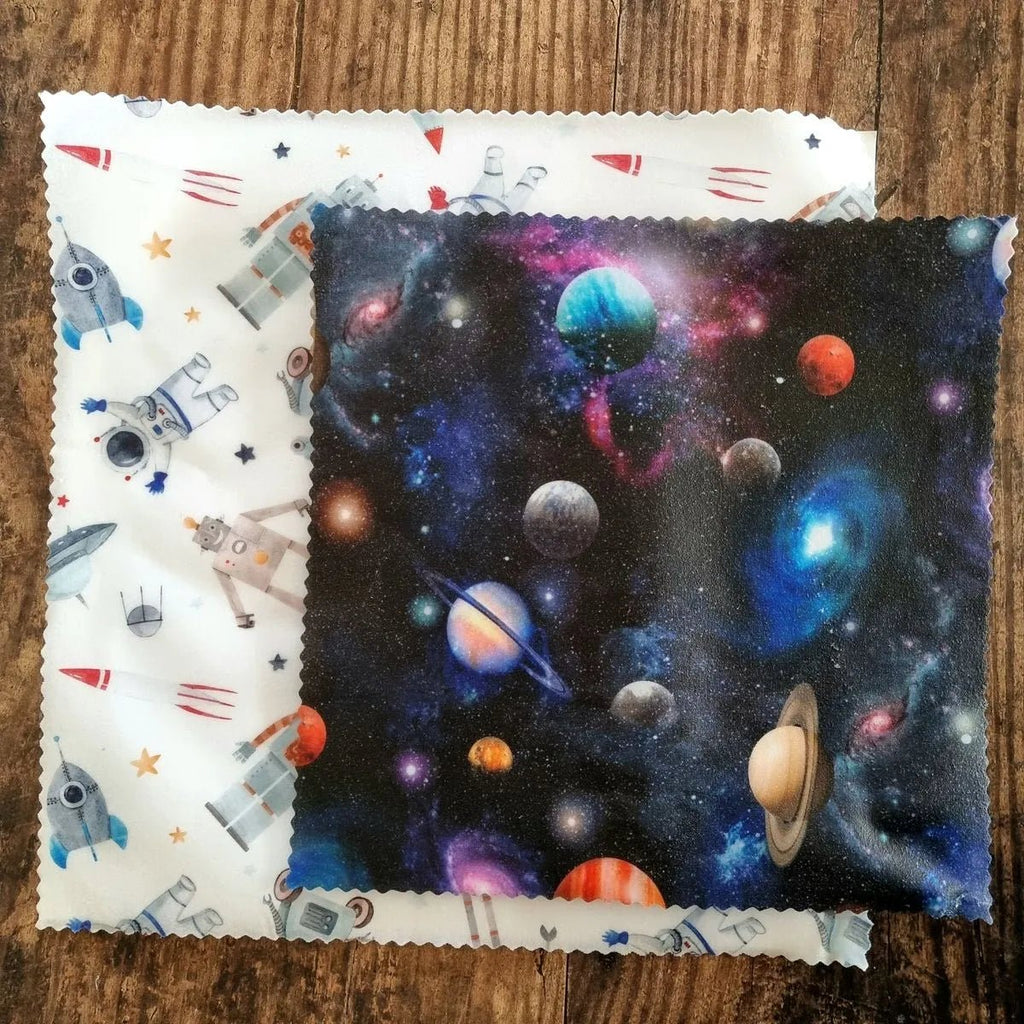 Bivoks ark - Space Robot - Queen Bee Wraps - glott.no