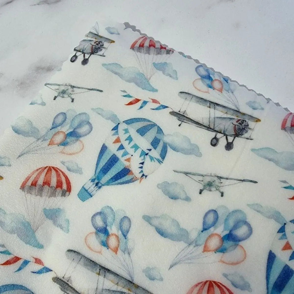 Bivoks ark - Vintage Skies - Queen Bee Wraps - glott.no