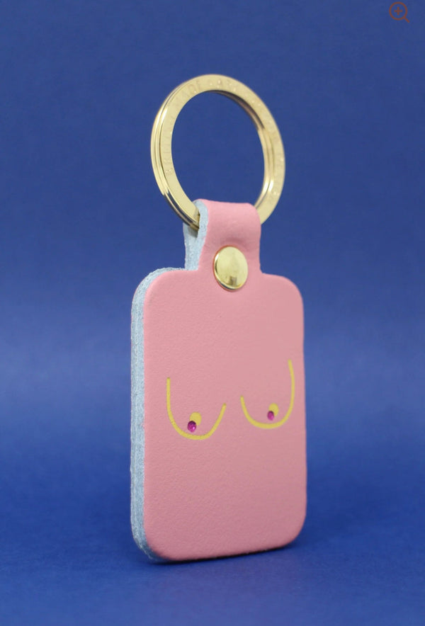 Nøkkelring - Boob Pale Pink - Ark Colour Design