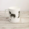 Border Collie Dog Bone China Mug - Gemma Keith - glott.no