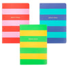 Bright Ideas stripete A5 Notatbok - Sass & Belle - glott.no