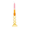 Bubble Candle Holder Yellow - Sass & Belle - glott.no