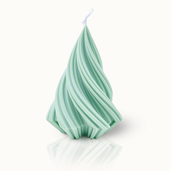 Candle Christmas Tree Green - By Vivi - glott.no