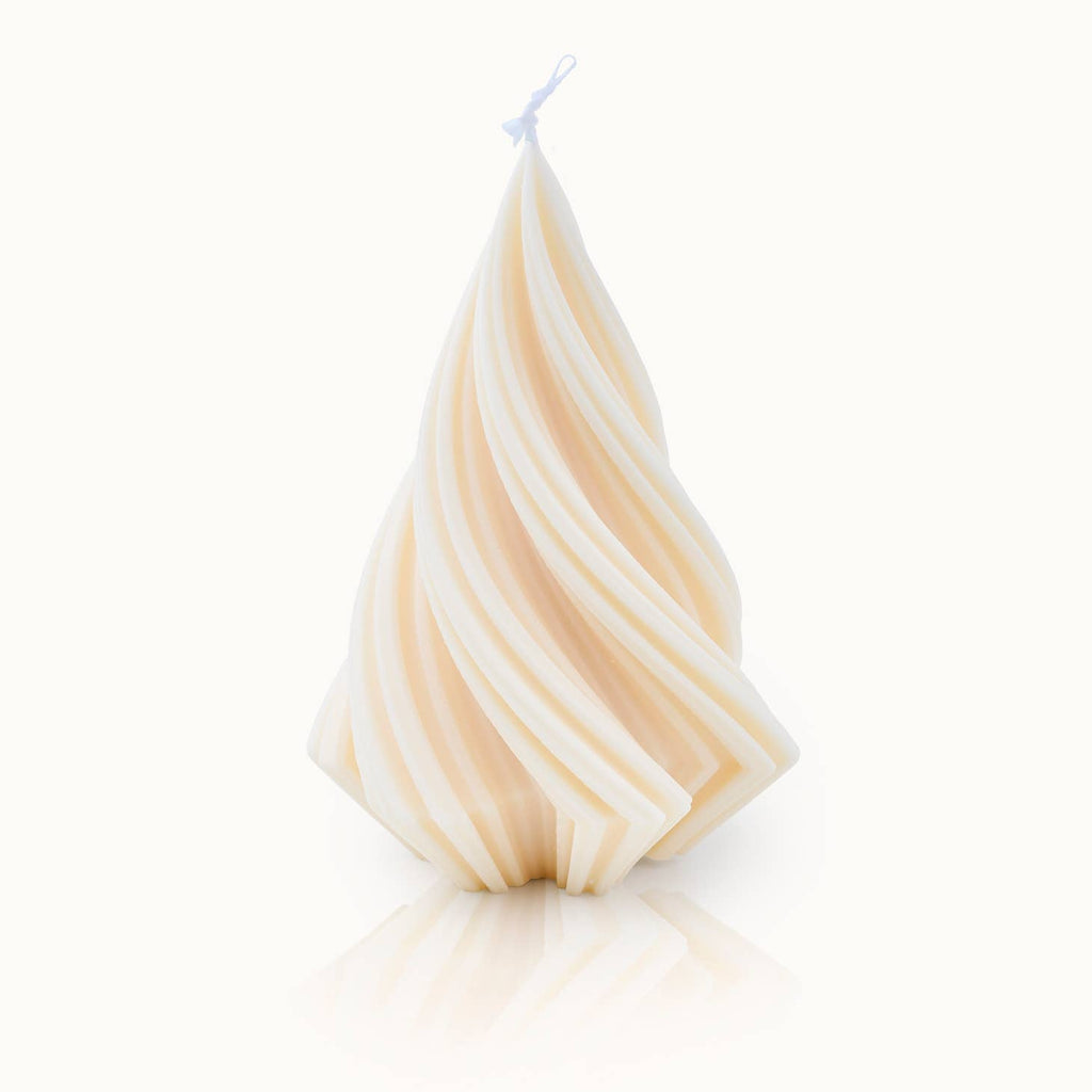 Candle Christmas Tree White - By Vivi - glott.no
