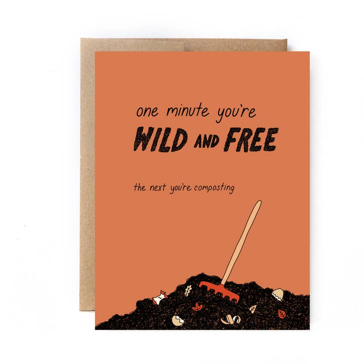 Composting Card - Unblushing - glott.no