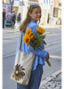 Crossbody Fløyelsveske Beige - Vanilla Fly - glott.no