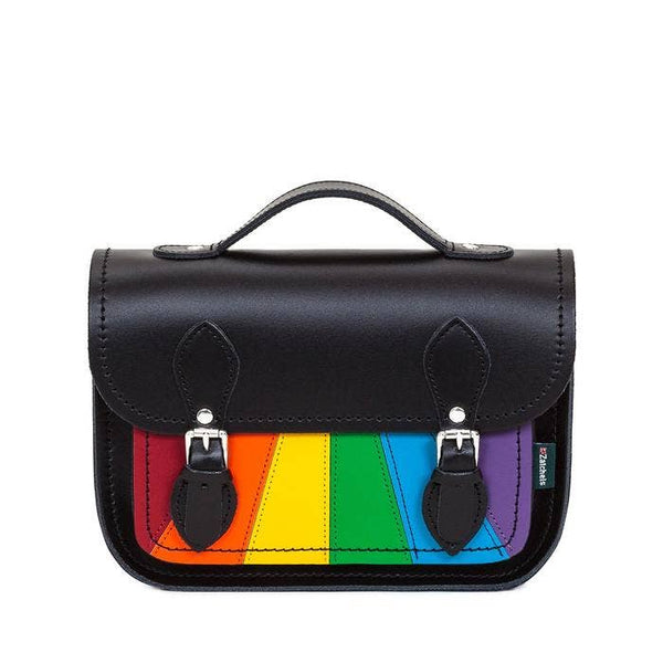 LEATHER MIDI SATCHEL - Pride - Zatchels