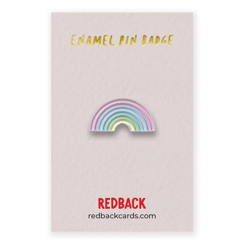 Enamel Pin Badge - Redback cards - glott.no