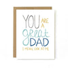 Father's Day Card - Unblushing - glott.no