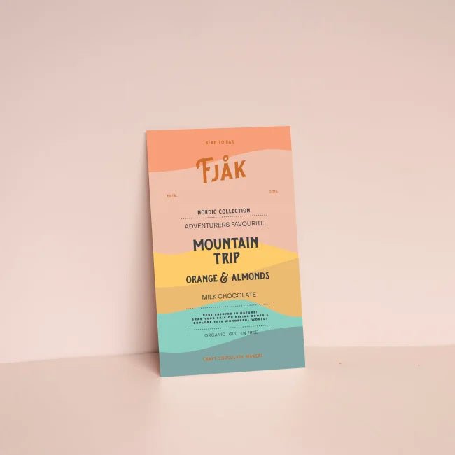 Fjelltur - Appelsin & Mandler - Sjokolade - Fjåk - glott.no