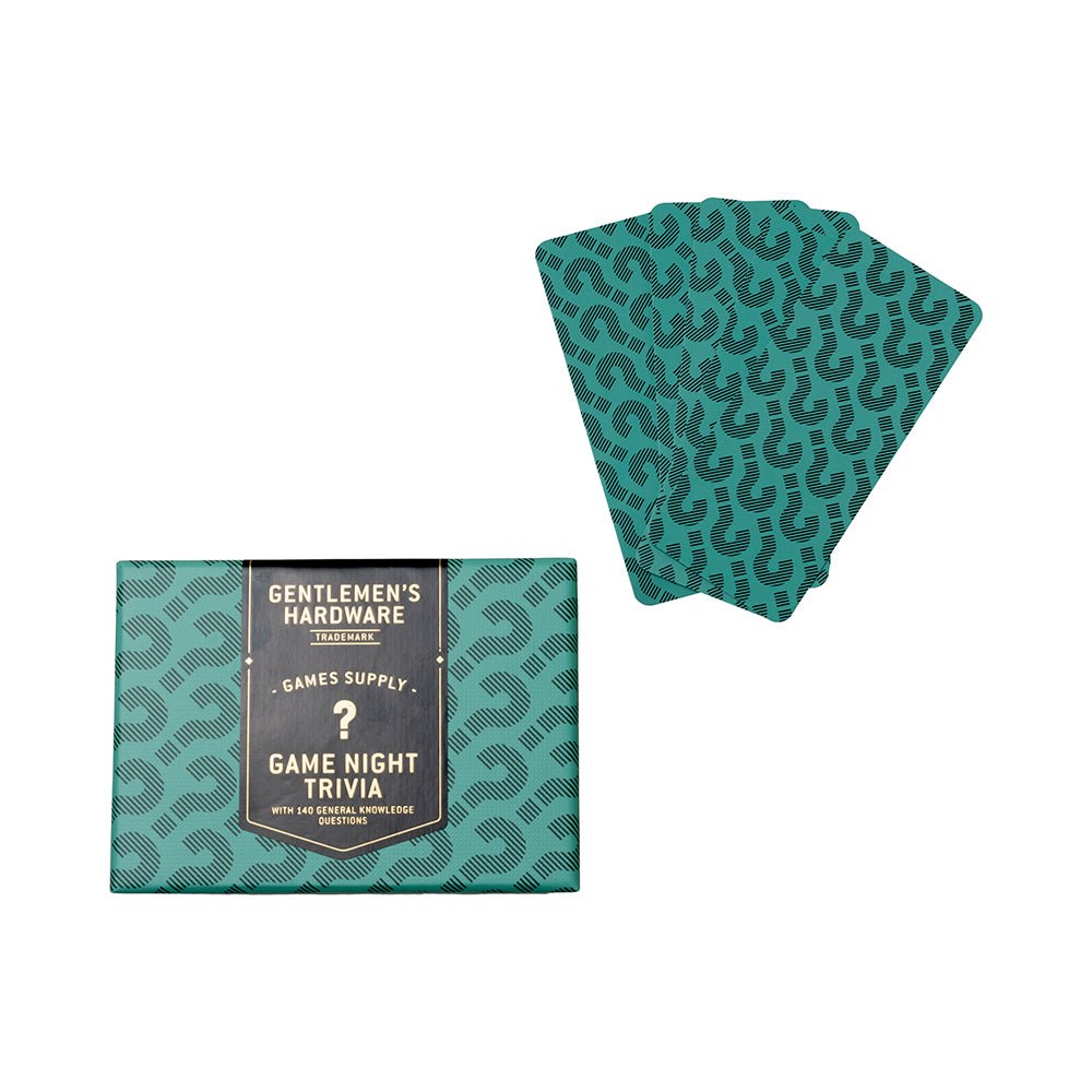 Game Night Trivia - Spill - Gentlemen's Hardware - glott.no