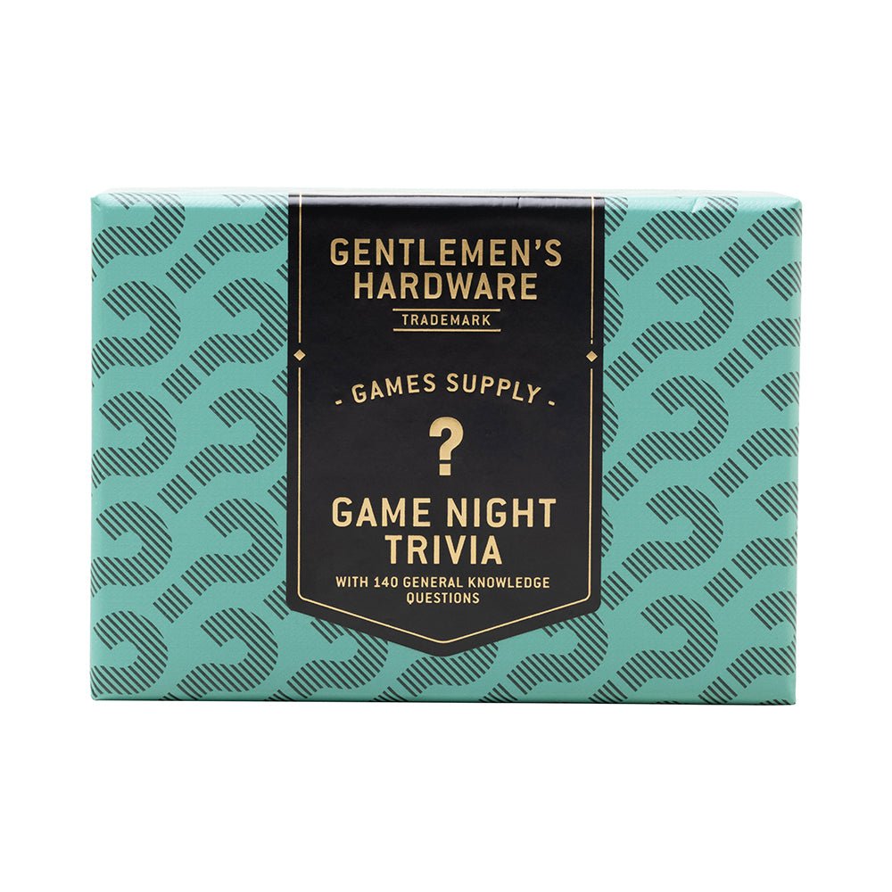 Game Night Trivia - Spill - Gentlemen's Hardware - glott.no