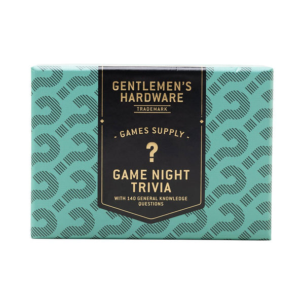 Game Night Trivia - Spill - Gentlemen's Hardware - glott.no