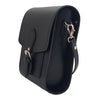 HANDMADE LEATHER Festival Phone Bag - BLACK - Zatchels - glott.no