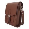 HANDMADE LEATHER Festival Phone Bag - Chestnut - Zatchels - glott.no