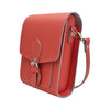 HANDMADE LEATHER Festival Phone Bag - Coral - Zatchels - glott.no