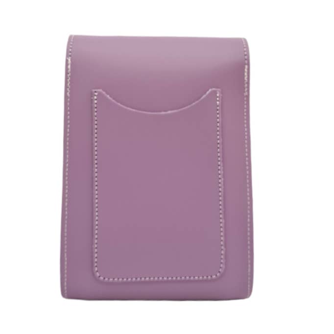 HANDMADE LEATHER Festival Phone Bag - Pastel Violet - Zatchels - glott.no