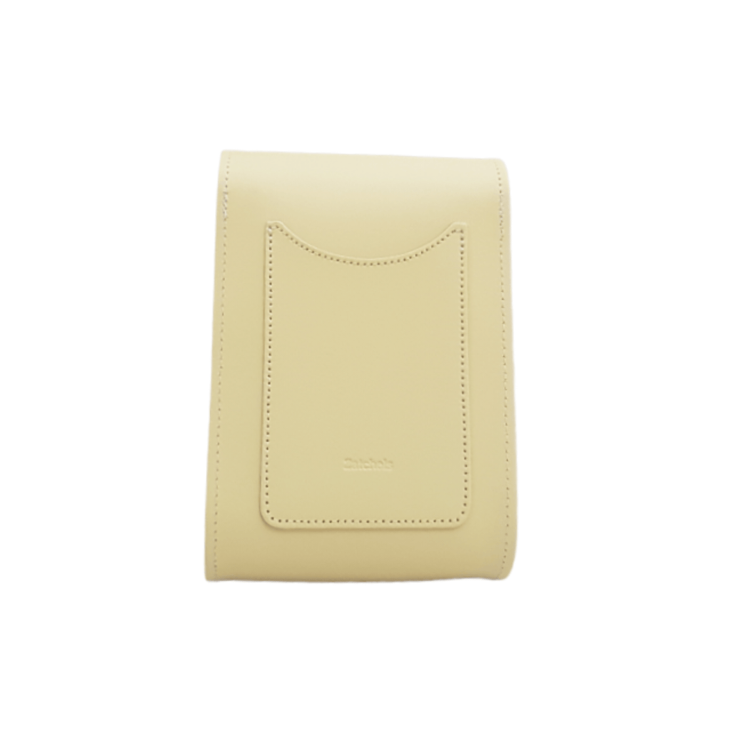 Handmade Leather Festival Phone Bag - Primrose - Yellow - Zatchels - glott.no