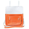HANDMADE LEATHER SATCHEL - ORANGE - Zatchels - glott.no