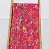 Hot Pink Bird Kantha Throw - Powell Craft - glott.no