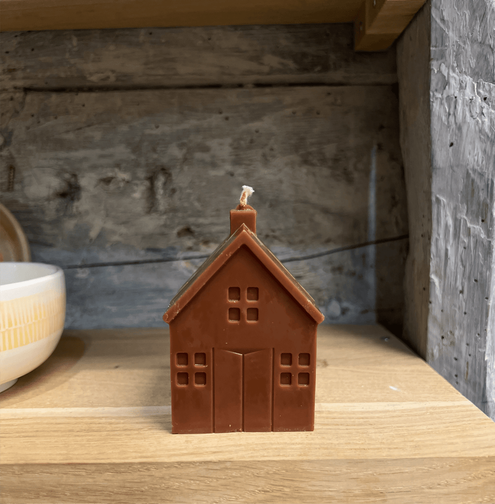 House medium Brown - Candle - Mila Noire - glott.no